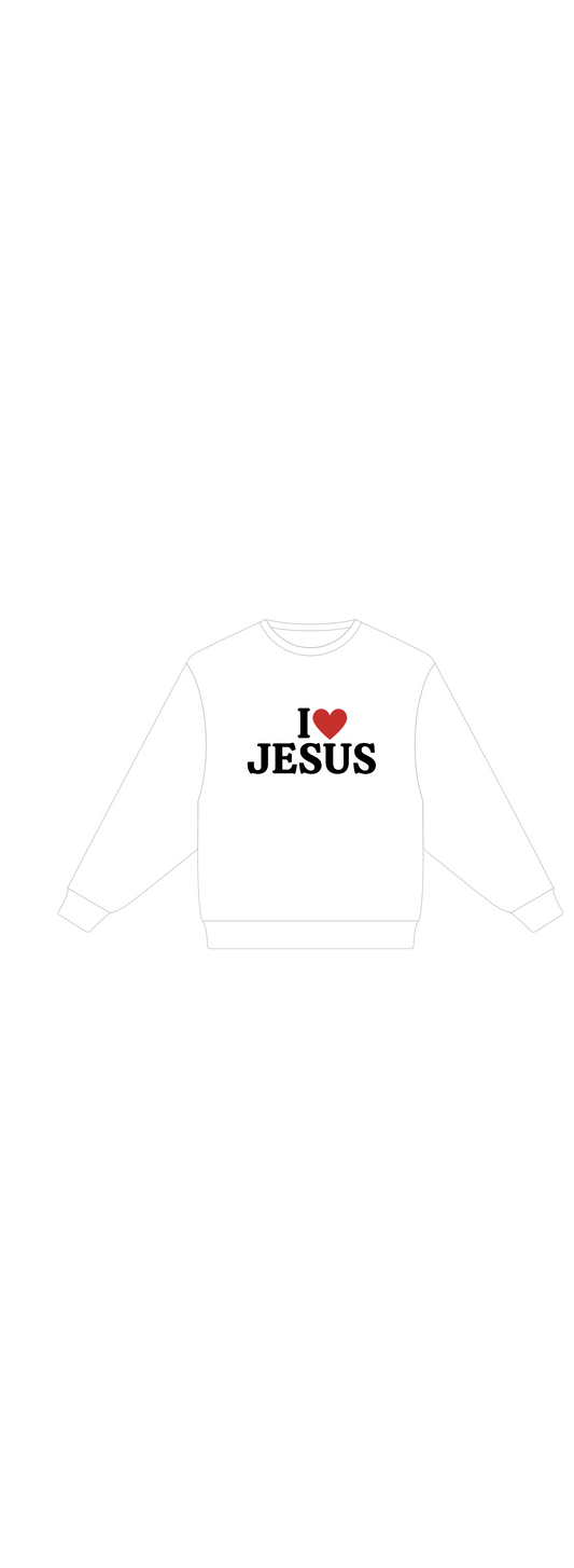 I ❤️ Jesus Crewneck